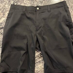 Callaway Men's Charcoal Flat Front Shorts